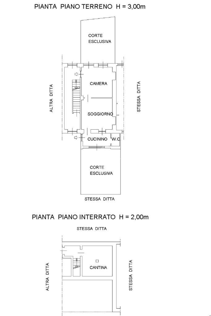 Independent house Via Bardonecchia, Giaveno - floor plans 1
