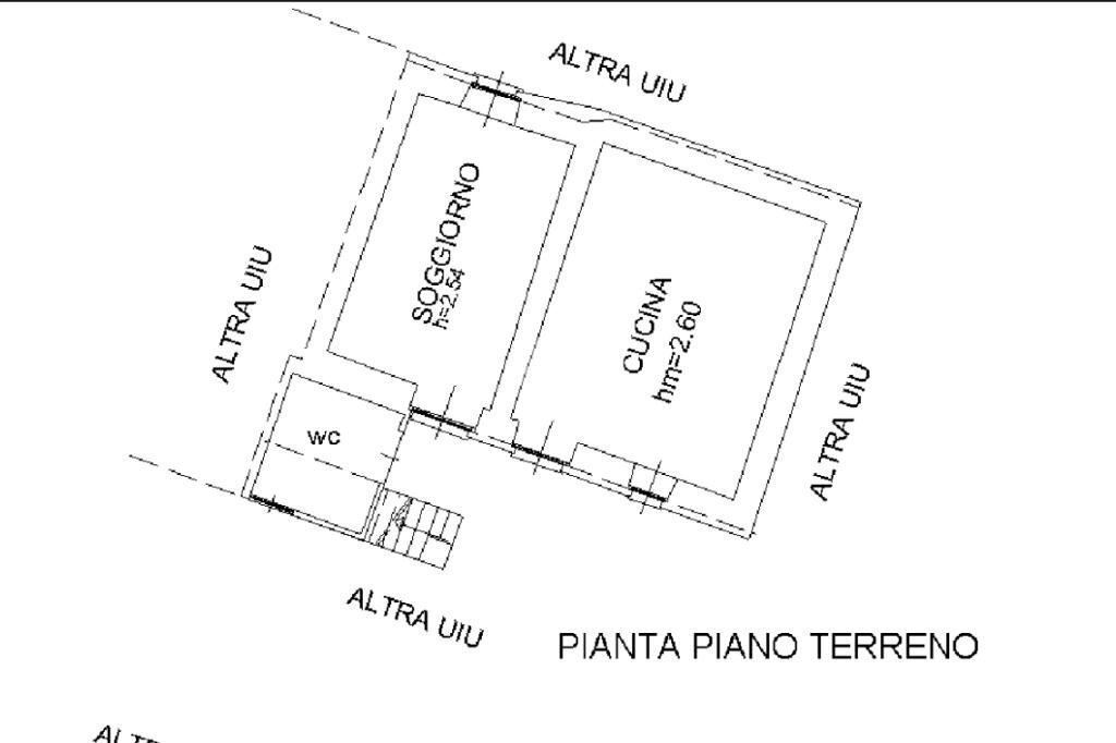 Casa semi indipendente via giasinet colpastore, Giaveno - planimetria 1