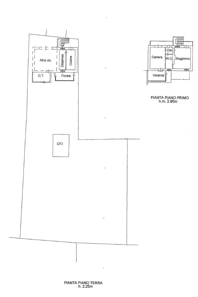 Casa indipendente Strada Ghiaro Superiore, Castellamonte - planimetria 1