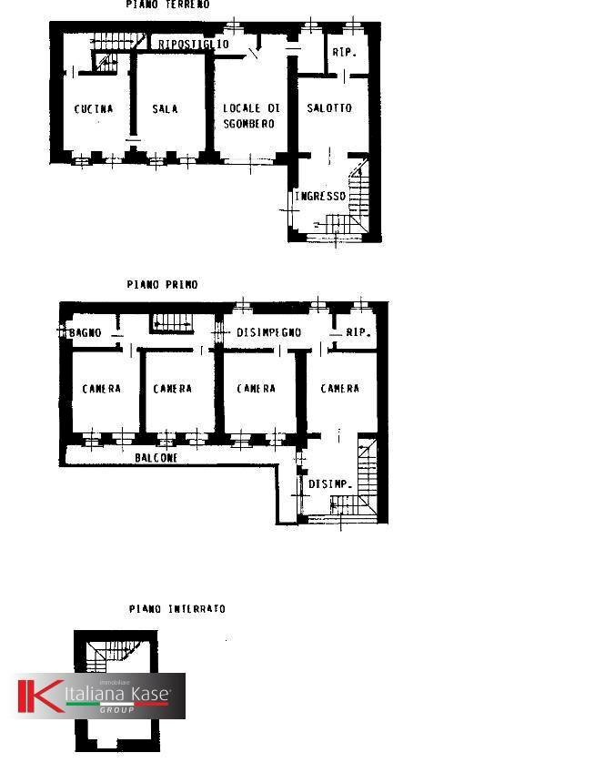 Foto 7 - Casa semi indipendente vicolo gorizia
 
16, Caluso - planimetria 1