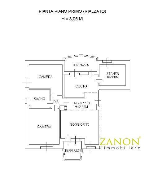 Foto 20 - Appartamento Via Mameli, Gorizia - planimetria 1