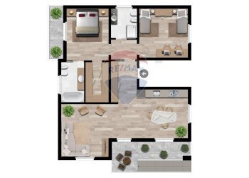 Pianta 2D - Villa Via San Gaudenzio
 
12, Ponte San Pietro - foto 8