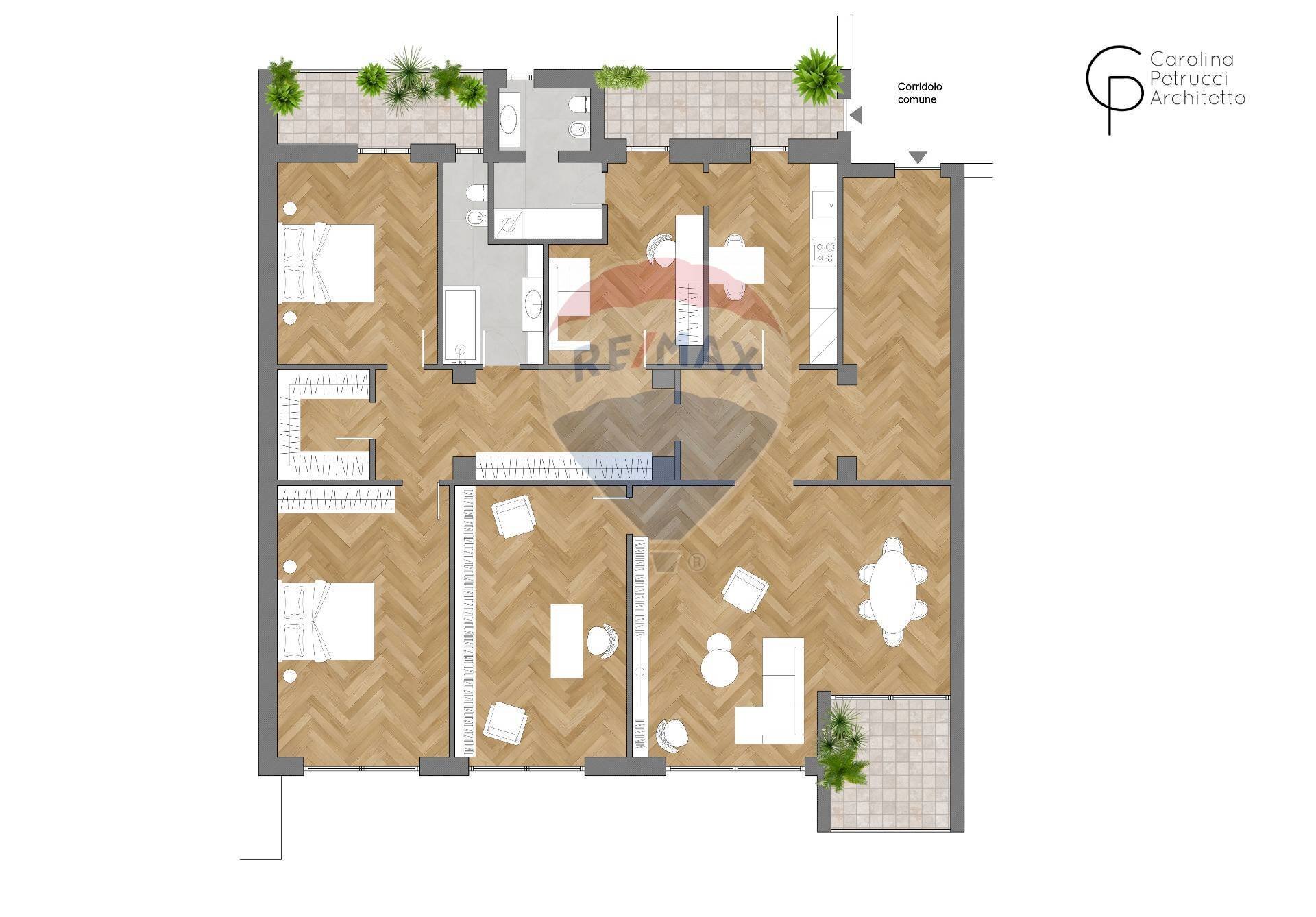 Pianta 2D - Apartment Via Triulziana
 
22, San Donato Milanese - floor plans 1