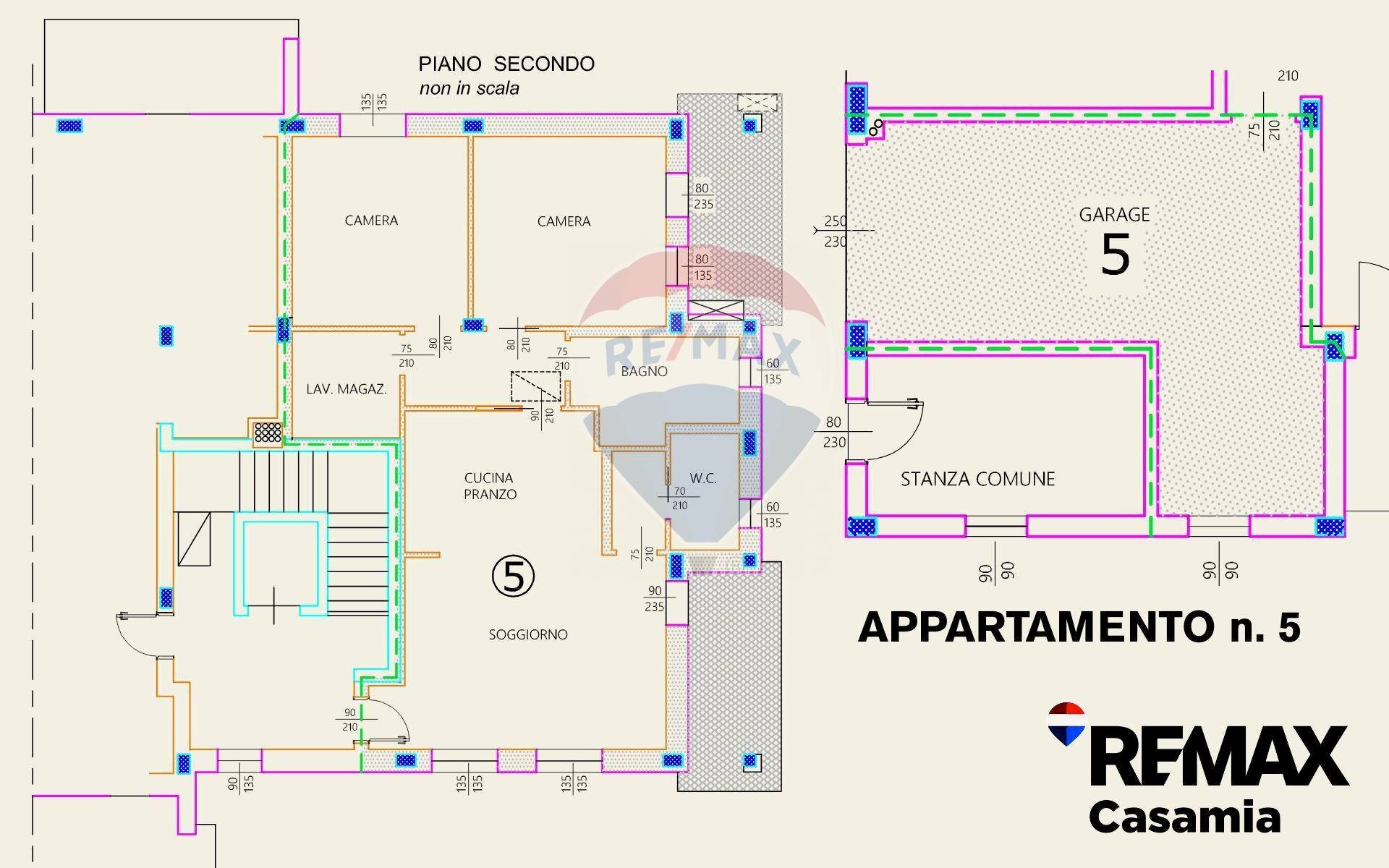 Pianta 2D - Appartamento Via Romana
 
Snc, Ormelle - planimetria 1