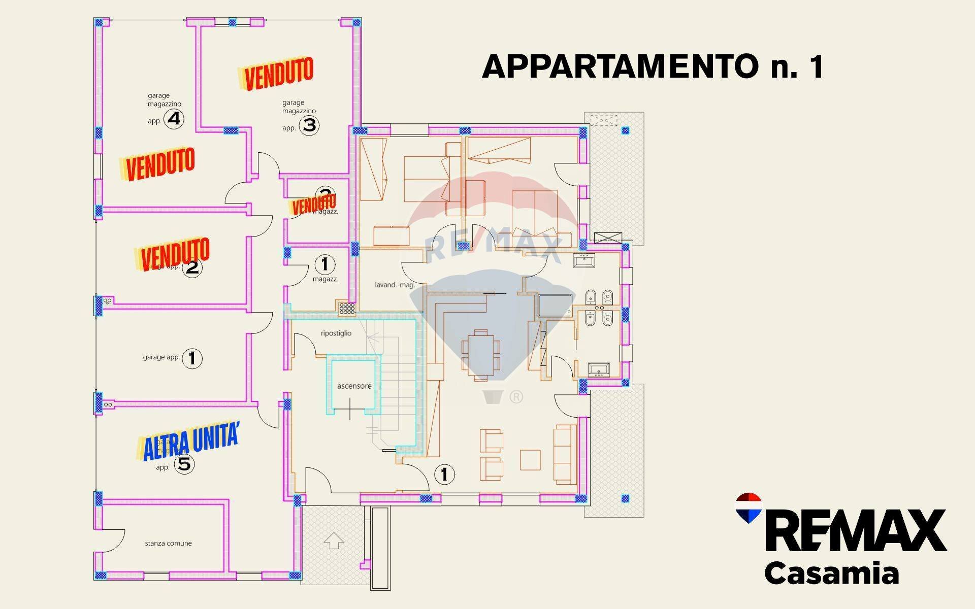 Pianta 2D - Appartamento Via Romana
 
Snc, Ormelle - planimetria 1