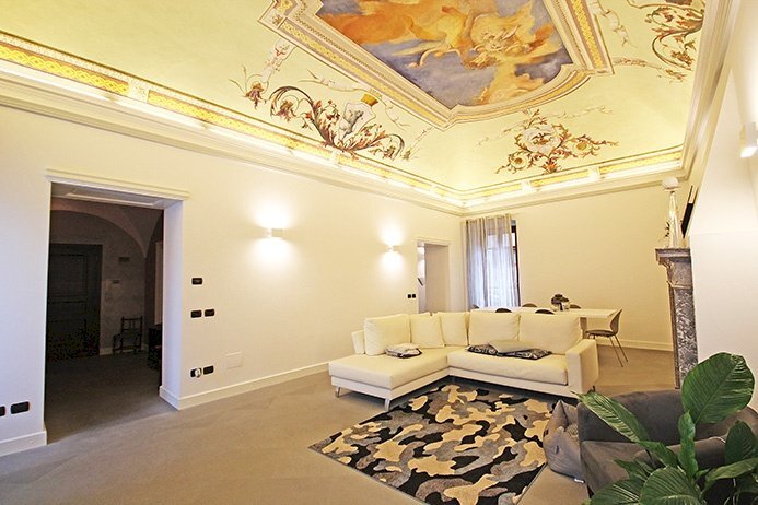 soggiorno - Appartamento Piazza Pellegrini, Pisogne - foto 2