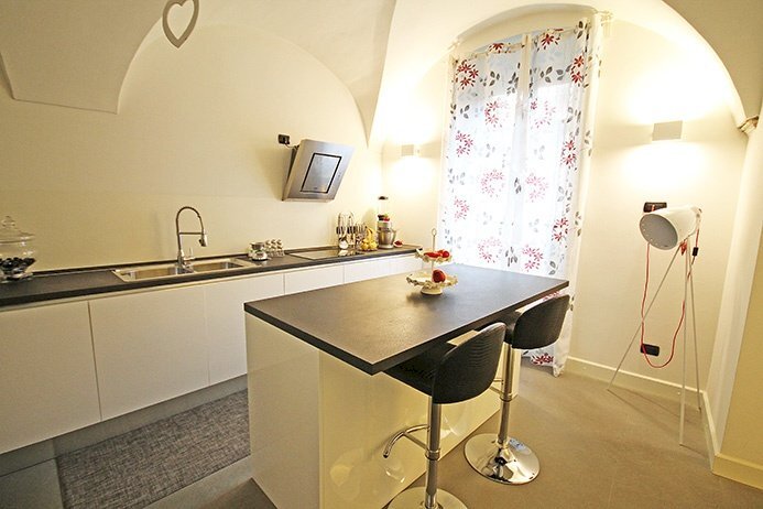 cucina - Appartamento Piazza Pellegrini, Pisogne - foto 3