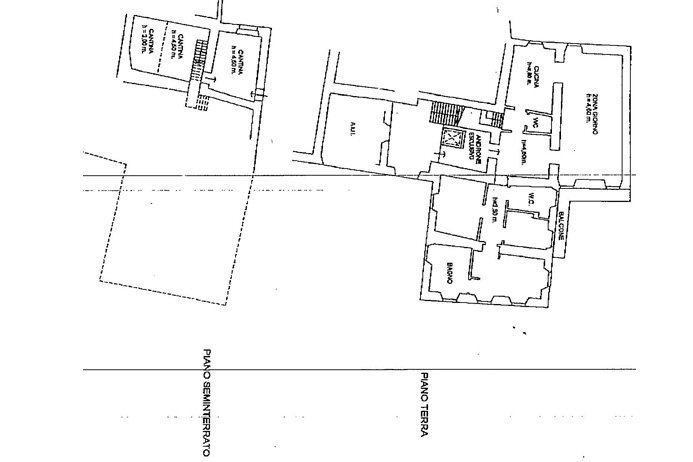planimetria - Appartamento Piazza Pellegrini, Pisogne - planimetria 1