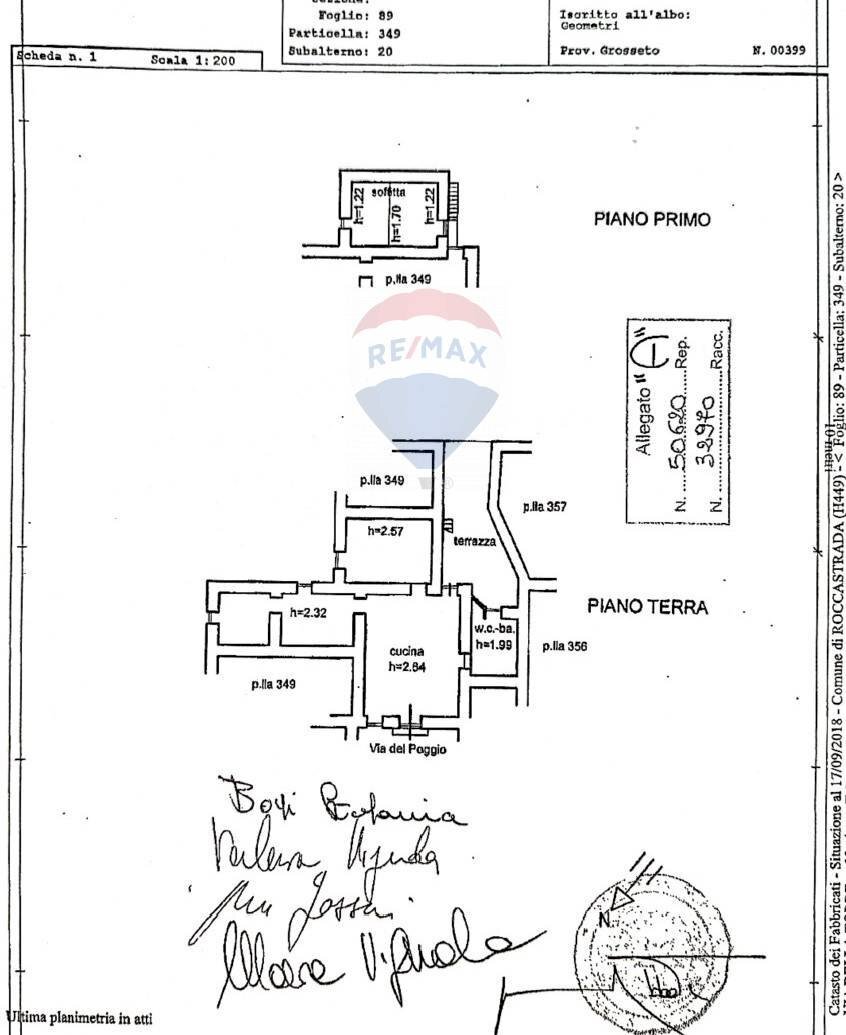 Pianta 2D - Casa indipendente VIA DELLA TORRE
 
23, Roccastrada - planimetria 1