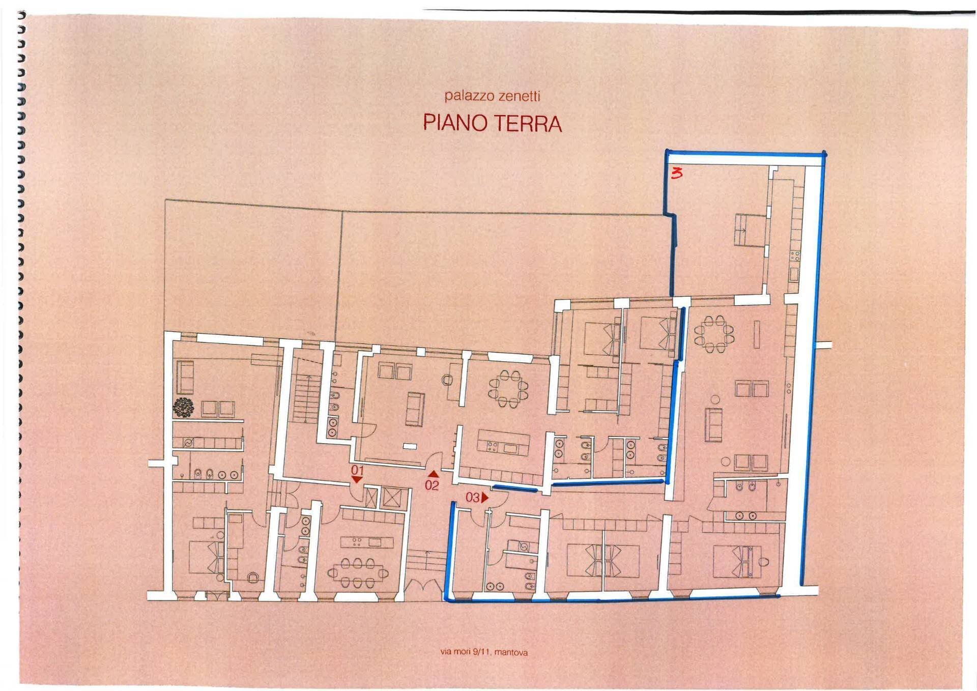 Foto 11 - Quadrilocale Mantova - planimetria 1