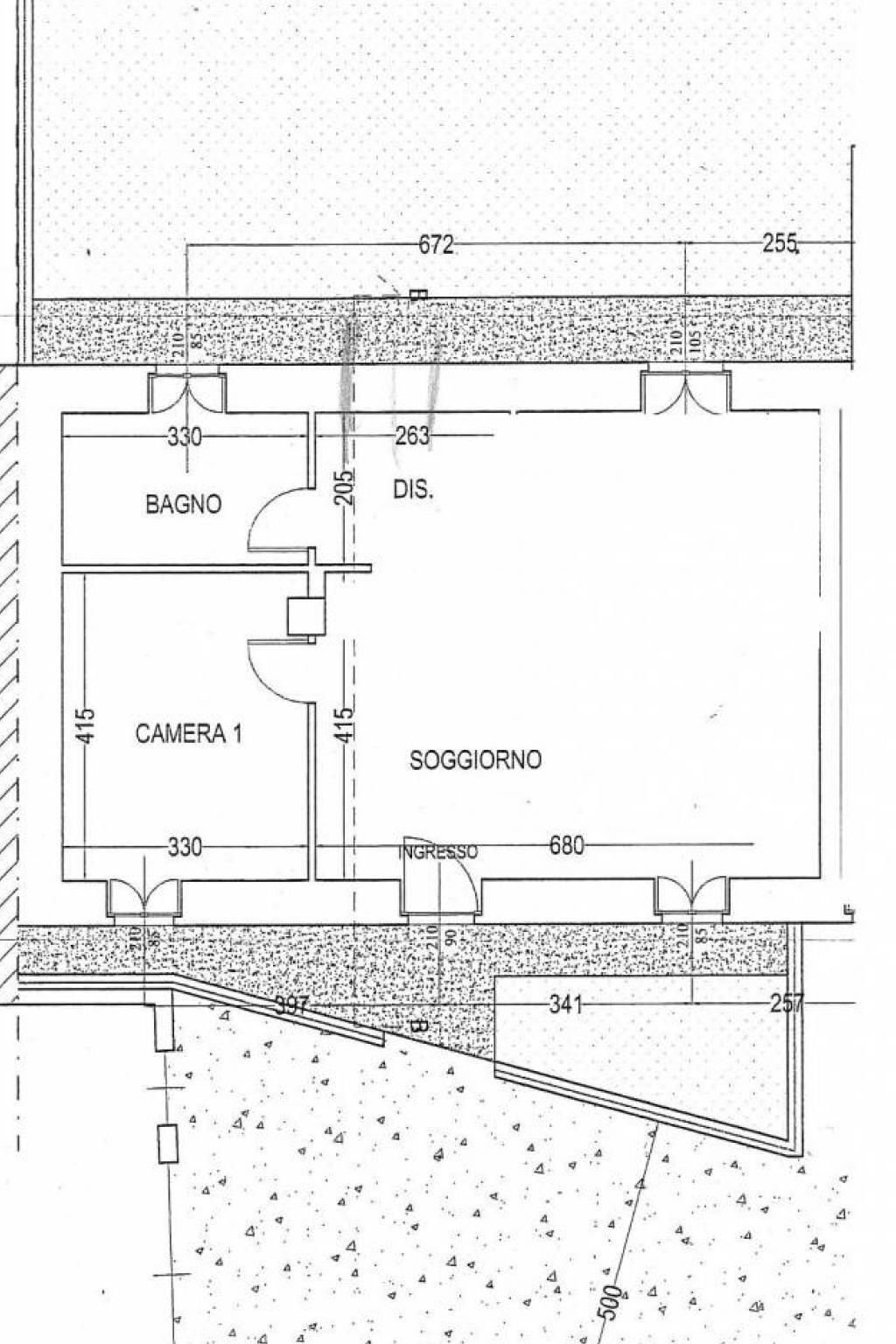 Casa indipendente Cascina Frattone, Carmagnola - planimetria 1