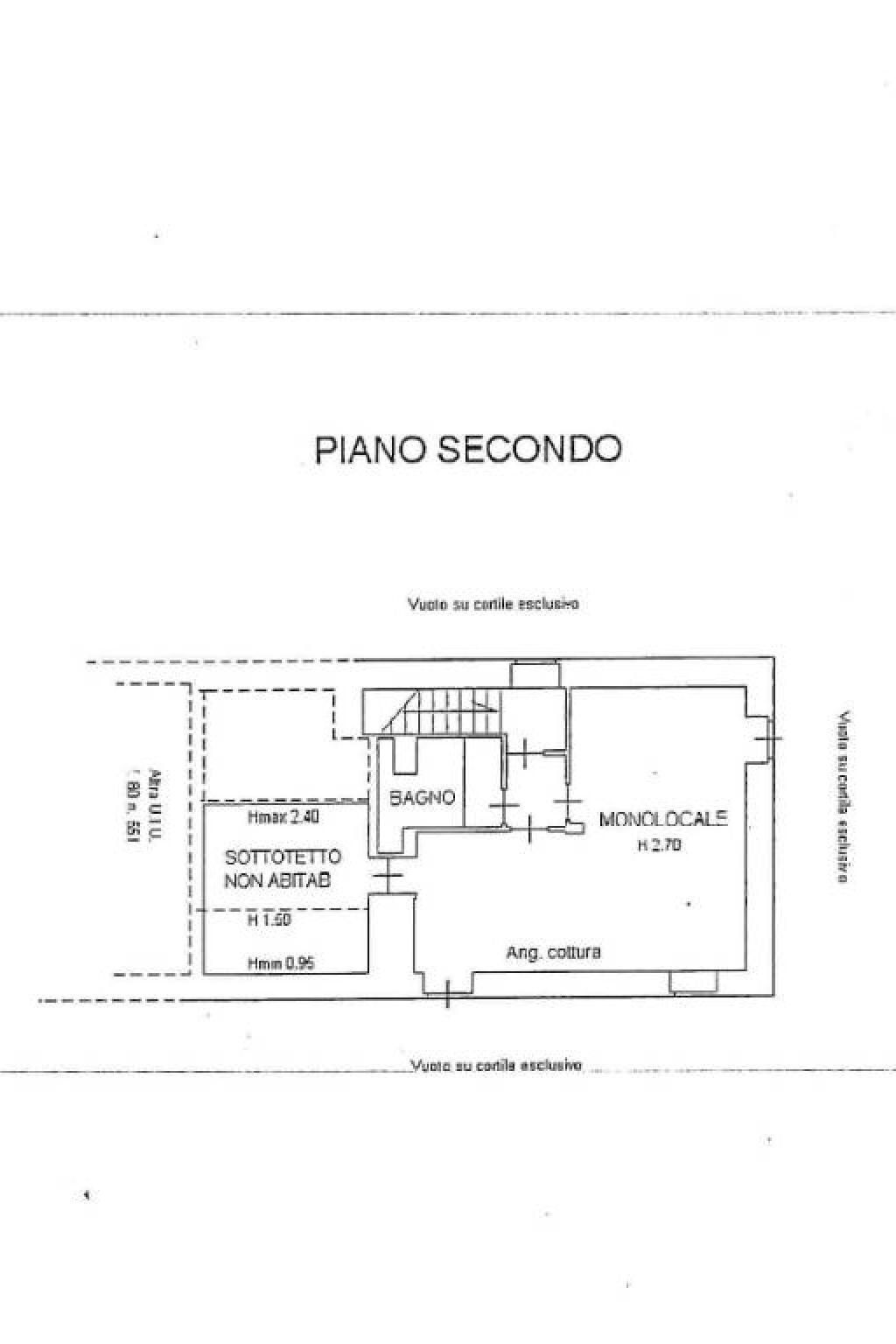 Monolocale Cascina Frattone, Carmagnola - planimetria 1