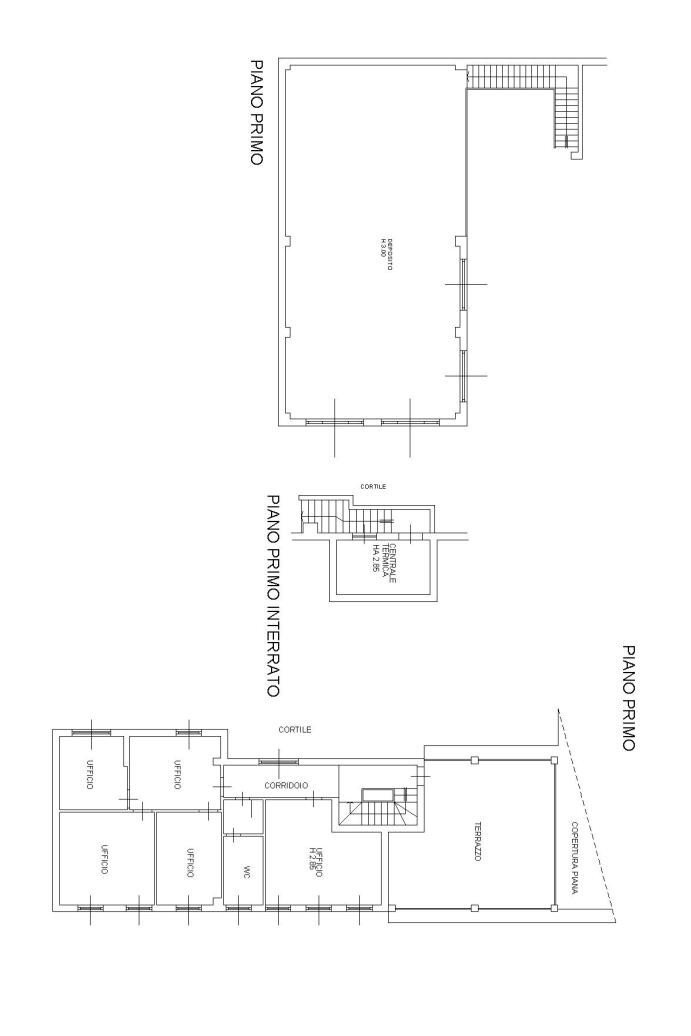 Capannone via Privata Polonia, Milano - planimetria 1