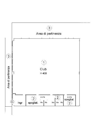 Capannone via Antonio Meucci, Pregnana Milanese - planimetria 1