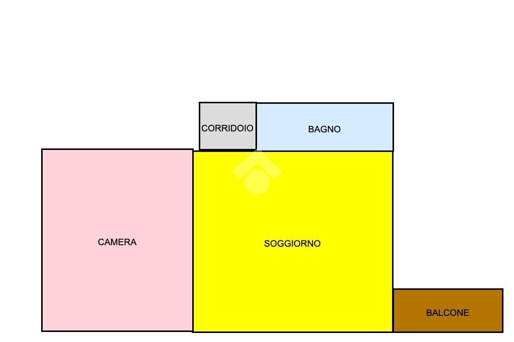 Two-room apartment Via del Colle, Sestriere - floor plans 1
