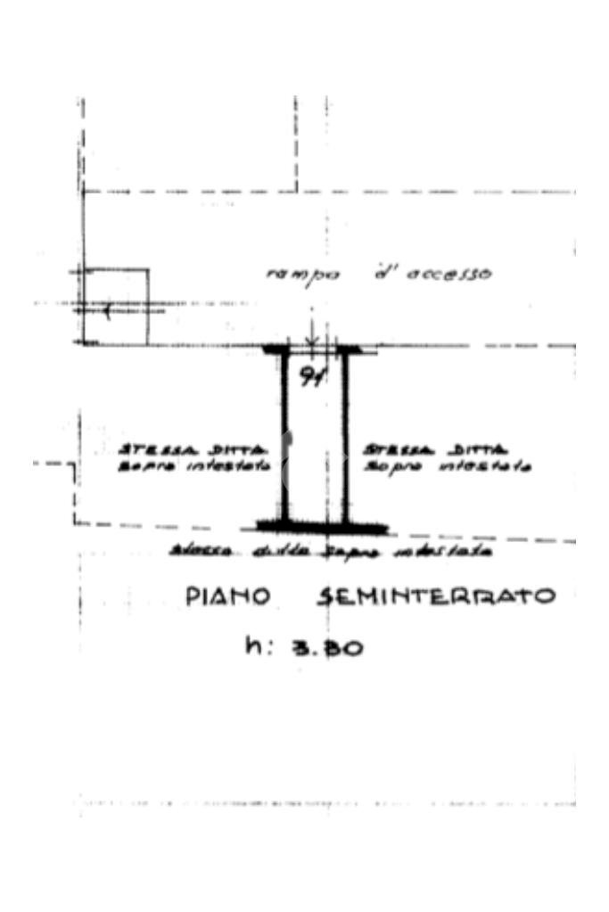 Box Via cavour, Andora - floor plans 1