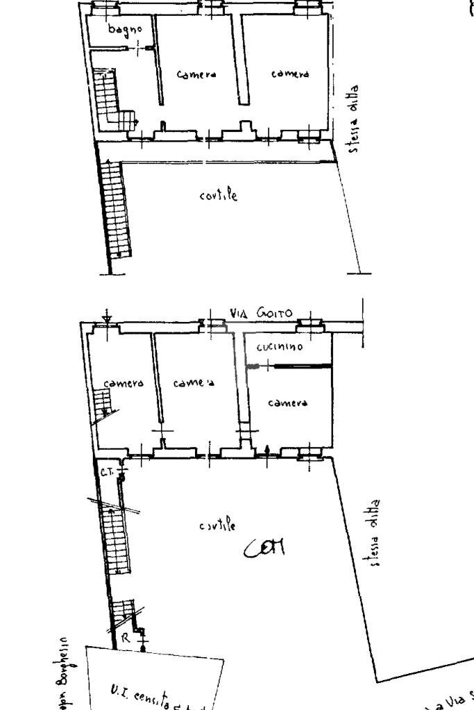 Villa Via S. Martino, Montanaro - planimetria 1