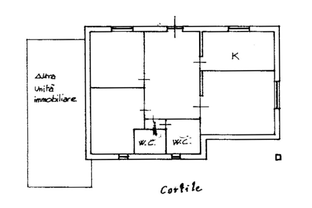 Casa semi indipendente Via s. salvatore, Moriondo Torinese - planimetria 1