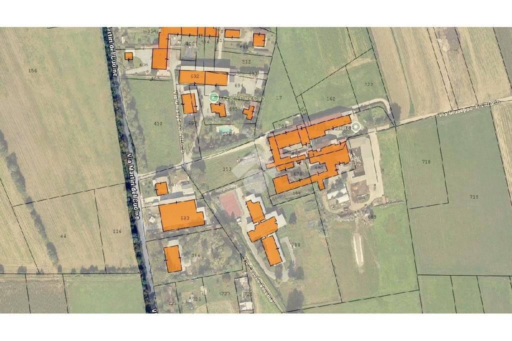 Rustico Via Martiri del Cudine, Leini - planimetria 1