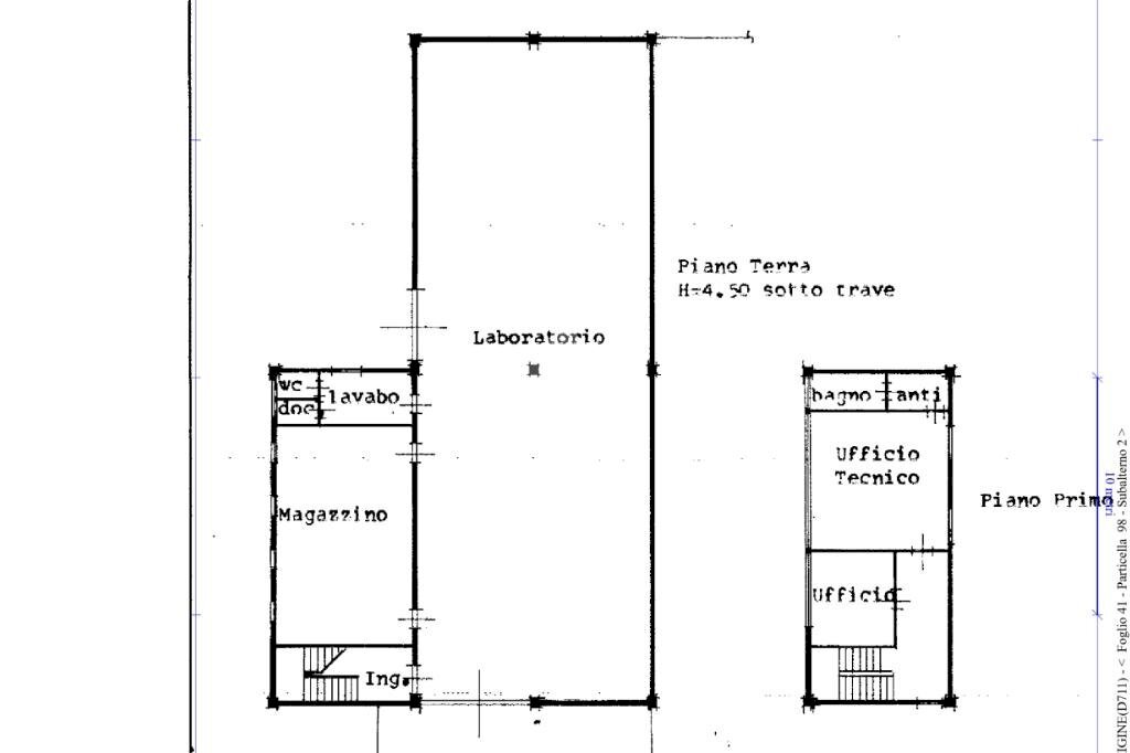 Villa Via Quattropassi, Formigine - planimetria 1