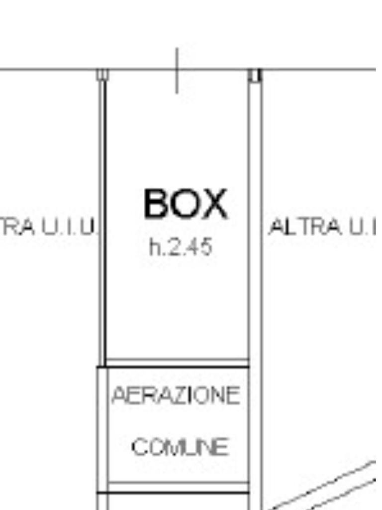 Box Via Giulio Romano, Milano - floor plans 1