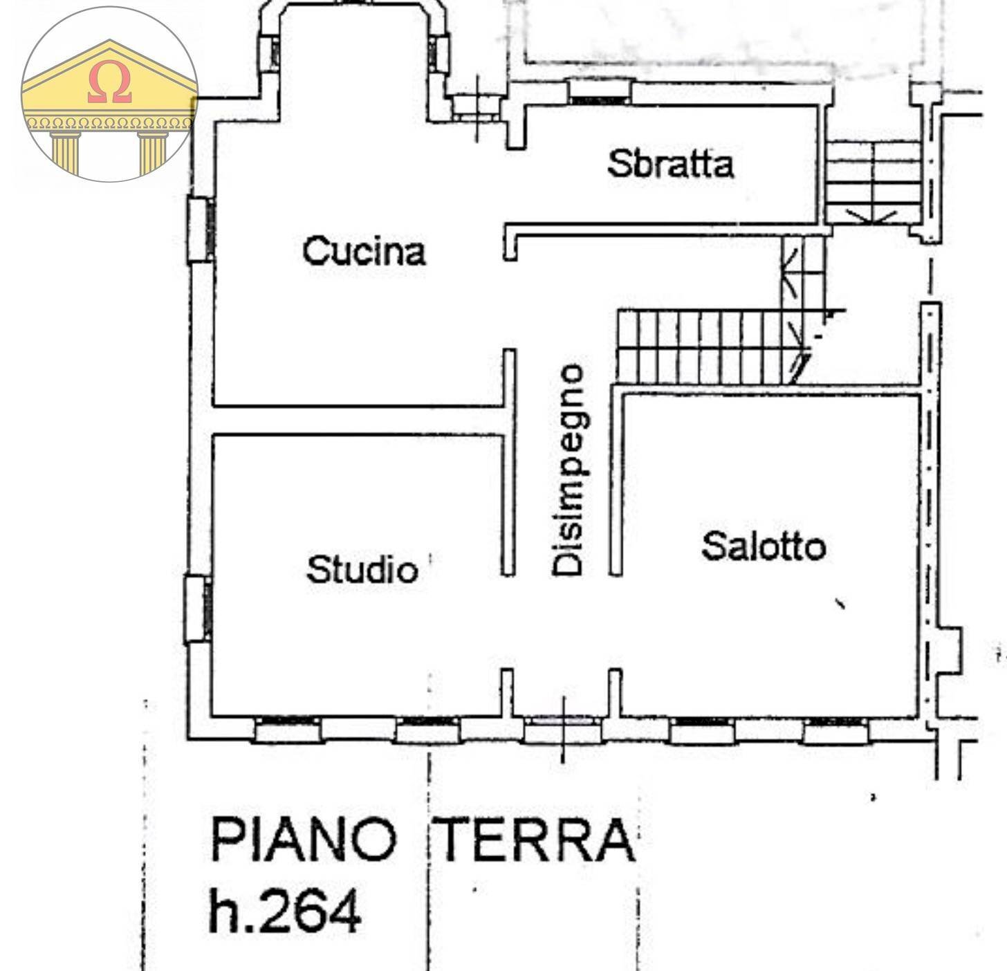 Foto 5 - Villa Ponzano Veneto - planimetria 1