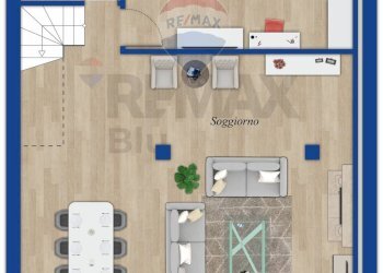 Pianta 2D - Terraced Villa via la forcella
 
18, Riano - photo 32