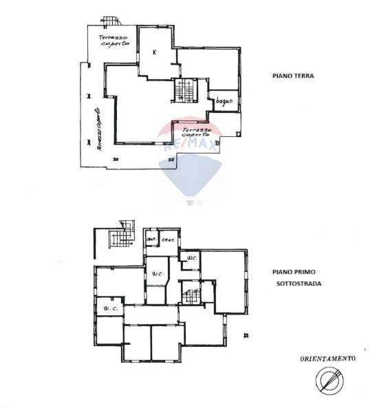 Pianta 2D - Villa Via Tommaso Natale
 
93/E, Palermo - floor plans 1