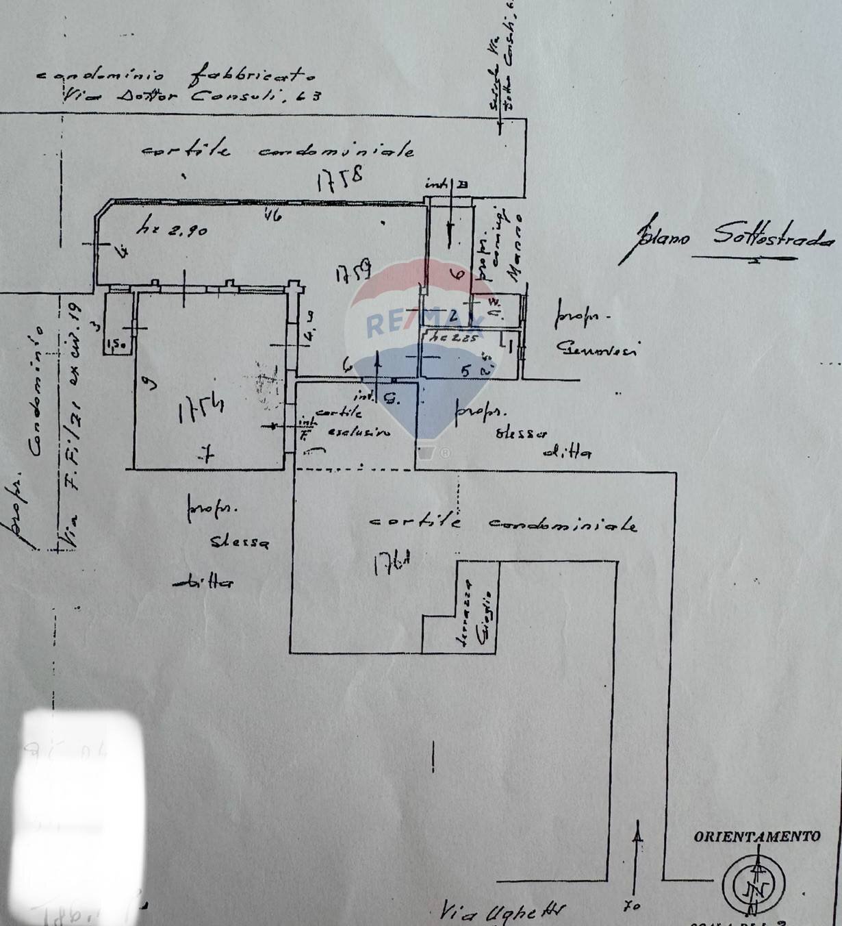 Pianta 2D - Locale Commerciale VIA UGHETTI
 
70, Catania - planimetria 1
