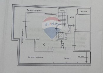 Pianta 2D - Attico Via Attilio Barbera
 
14, Palermo - foto 40