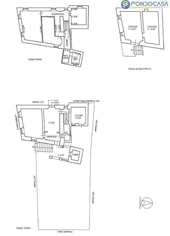 Foto 45 - Casa semi indipendente via bertuccio, Seravezza - planimetria 1