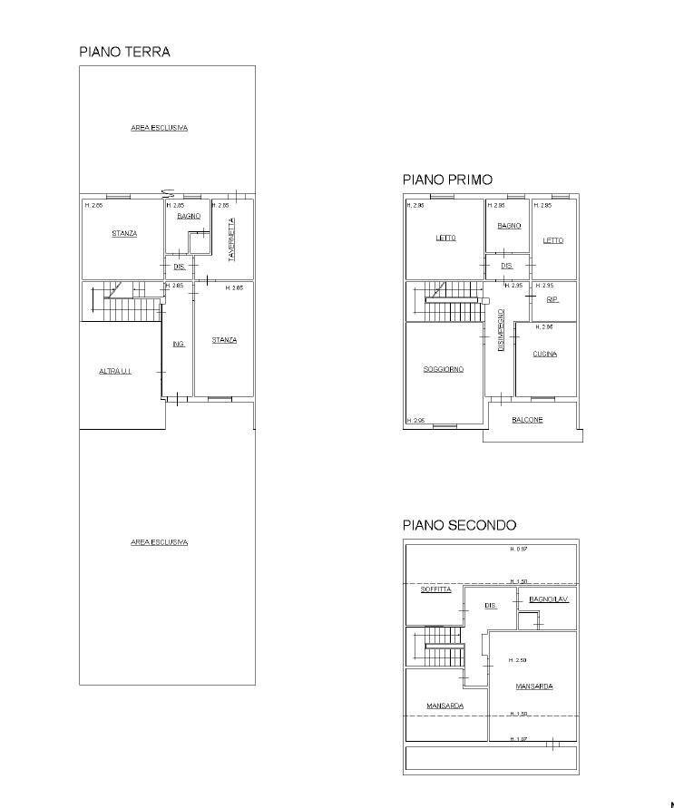 Foto 27 - Terraced Villa Medolla - floor plans 1