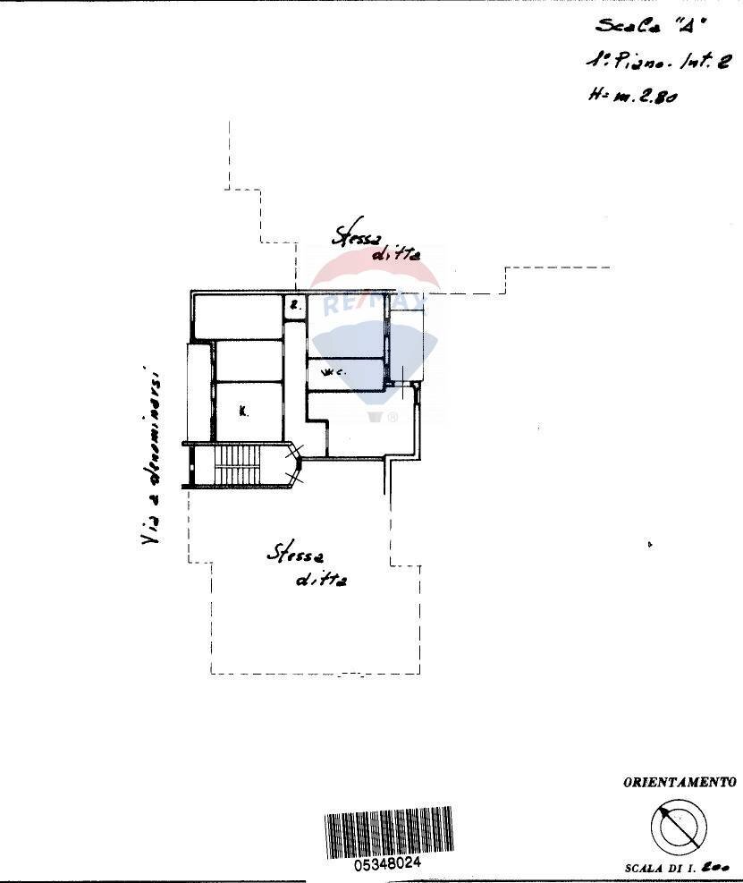 Pianta 2D - Four-room apartment Via Beato Bartolo Longo
 
5, Ostuni - floor plans 1