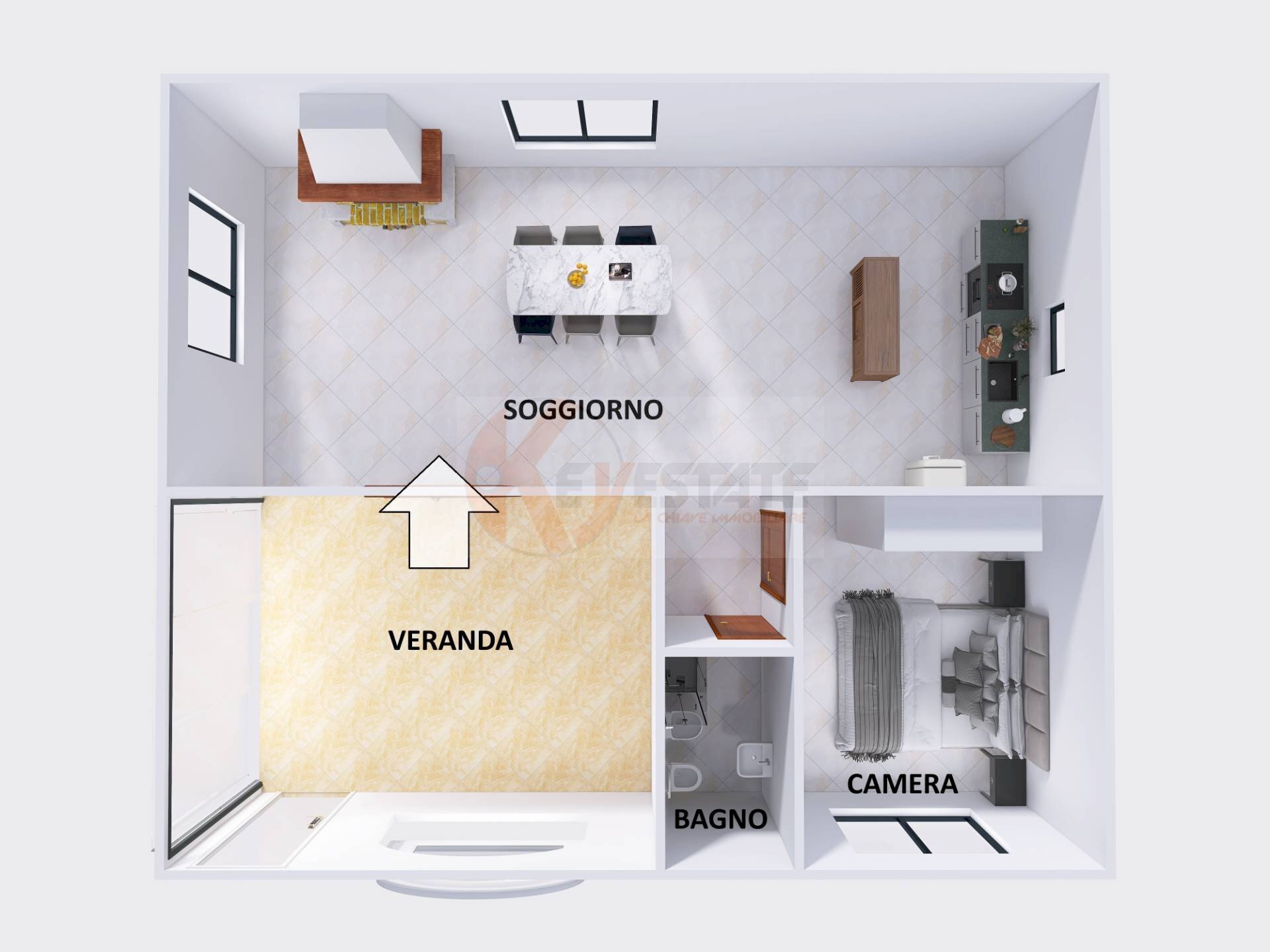 Foto 56 - Villa Località Su Campu
 
snc, Bonnanaro - floor plans 1