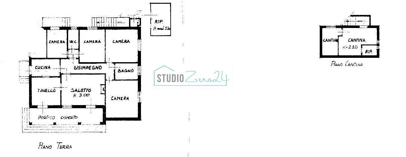 Foto 73 - Villa via olmi, Forte dei Marmi - planimetria 1