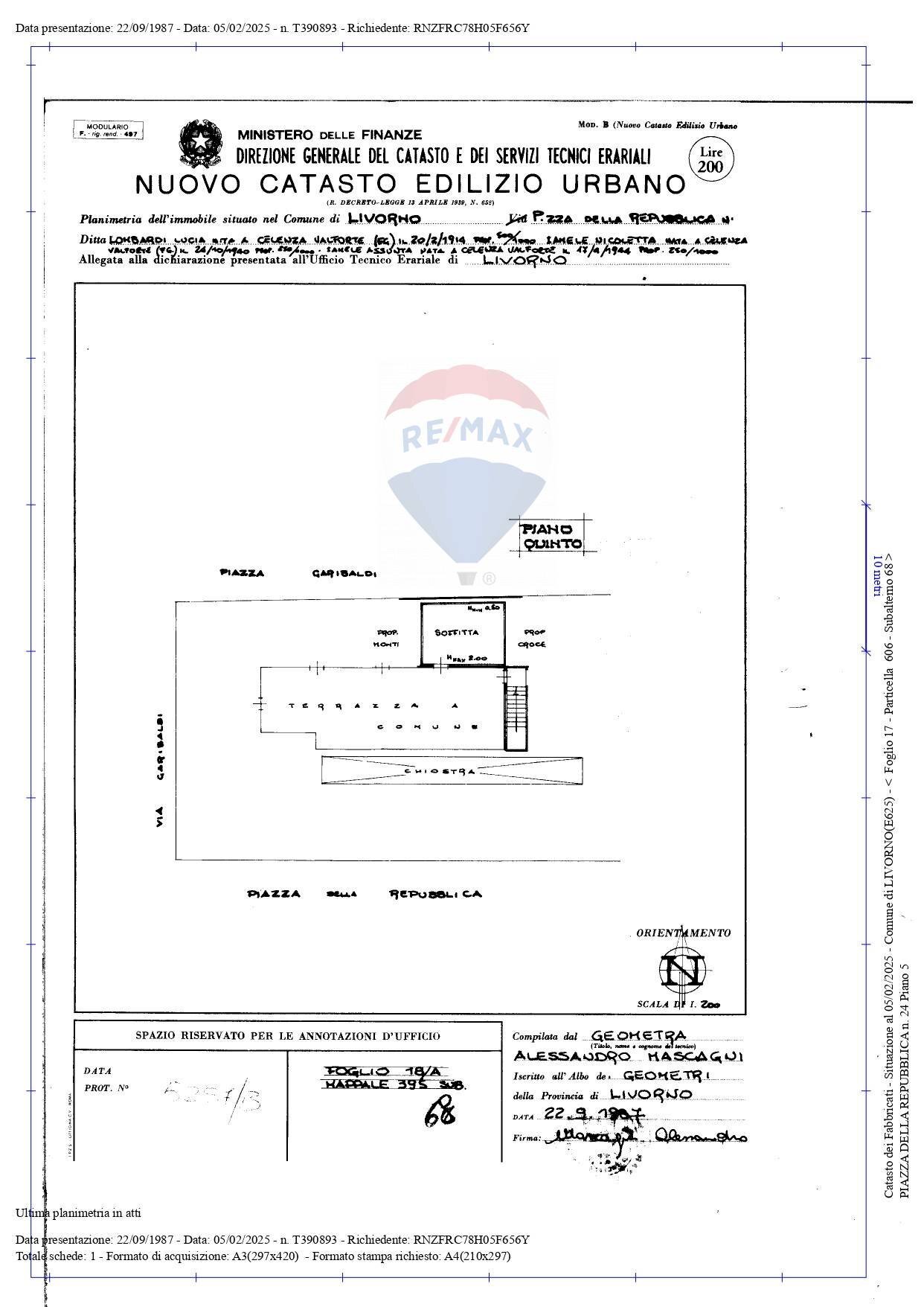 Pianta 2D - Warehouse Livorno - floor plans 1