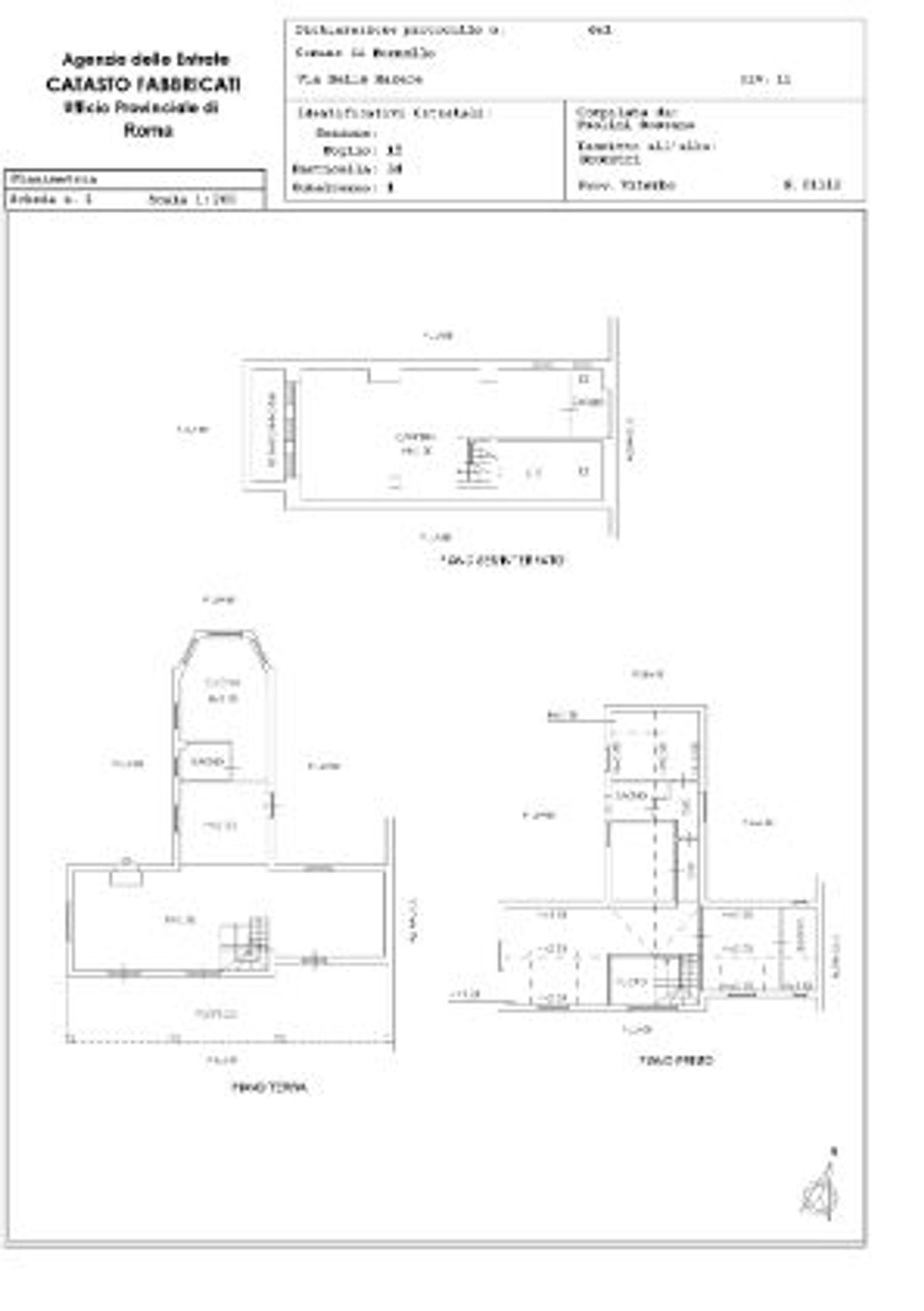 planimetria - Semi-detached house delle Macere
 
11, Formello - floor plans 1