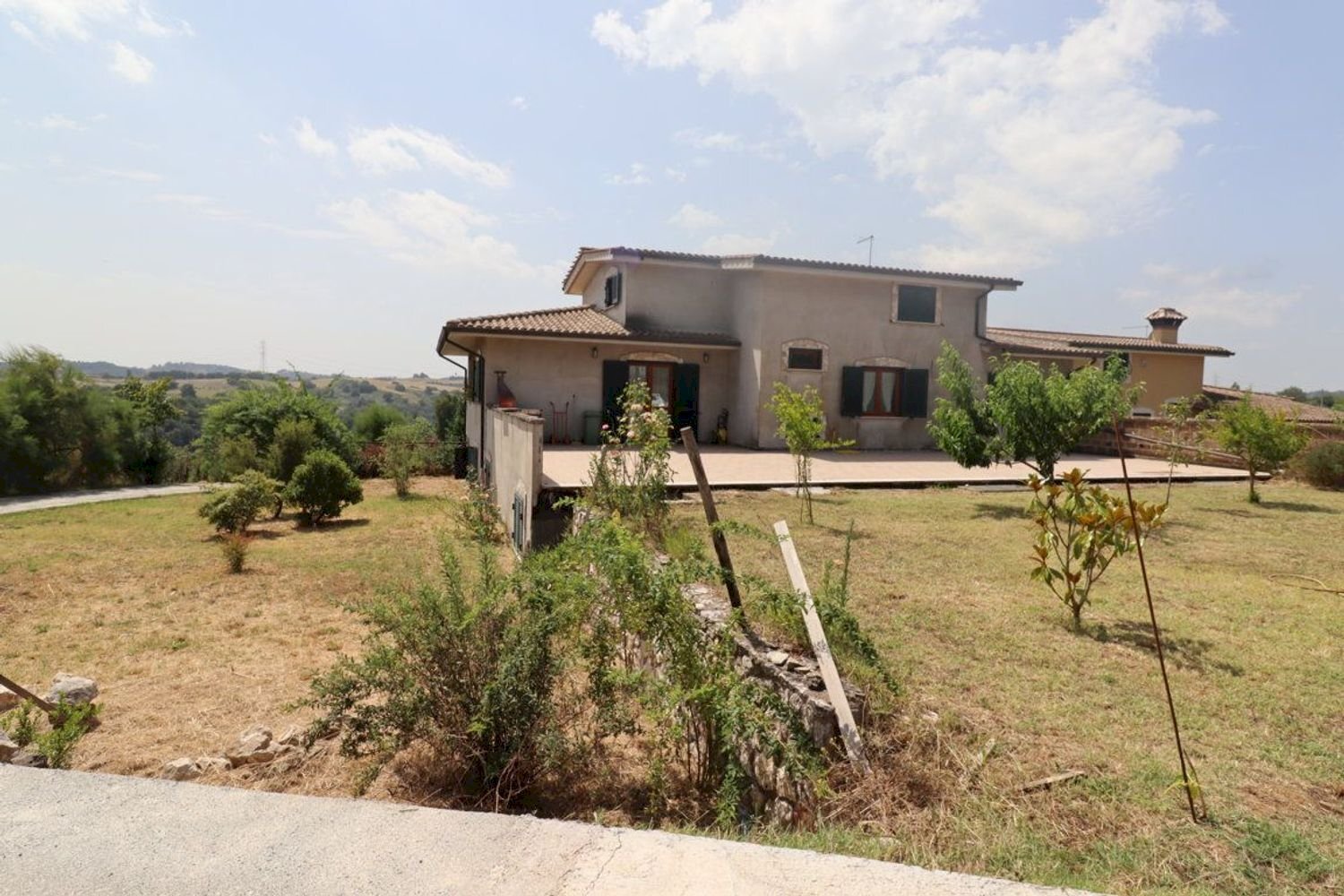 facciata - Casa semi indipendente di Vallelunga, Rignano Flaminio - foto 3