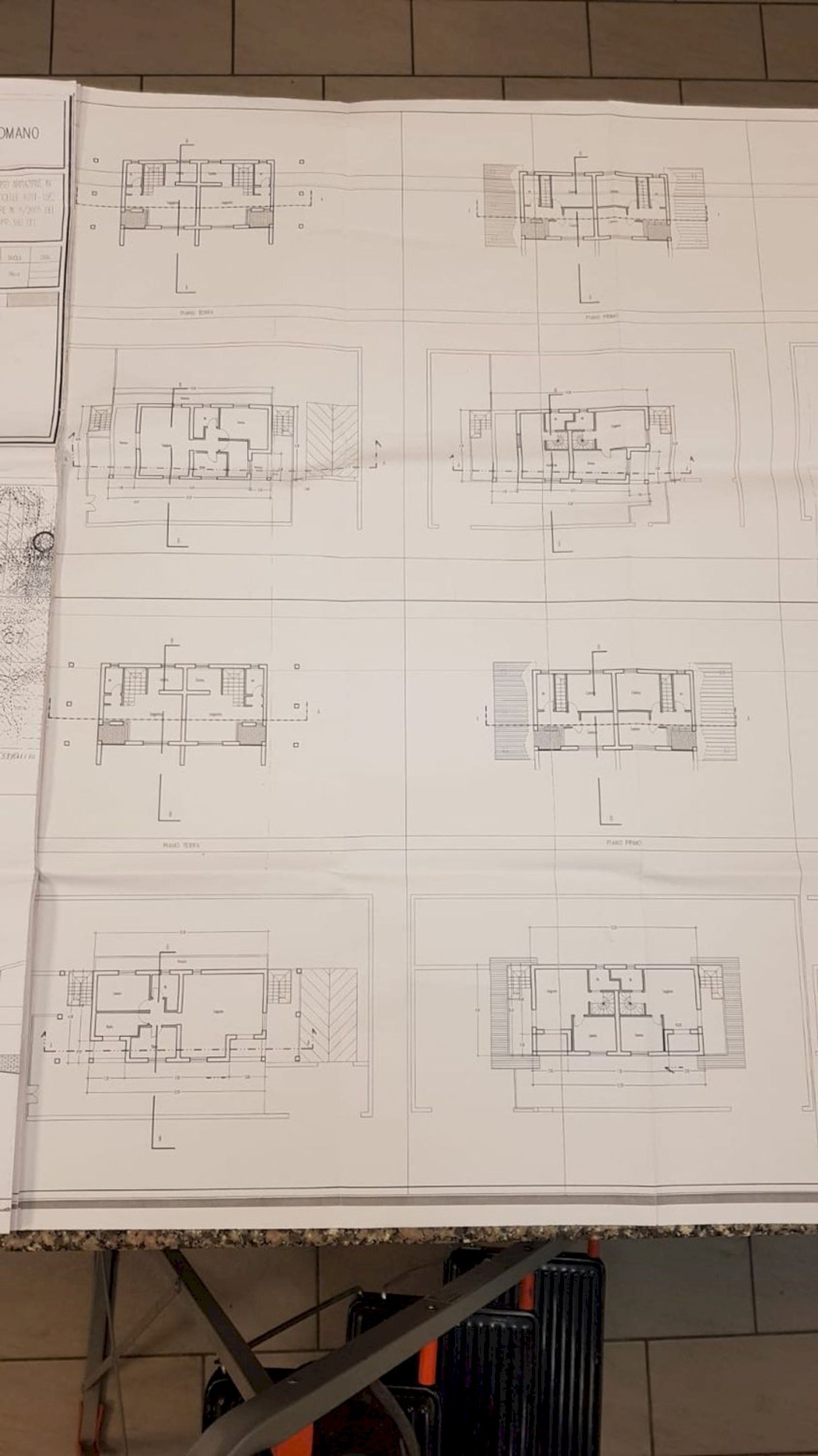 planimetria - Villa della Resistenza, Mazzano Romano - planimetria 1