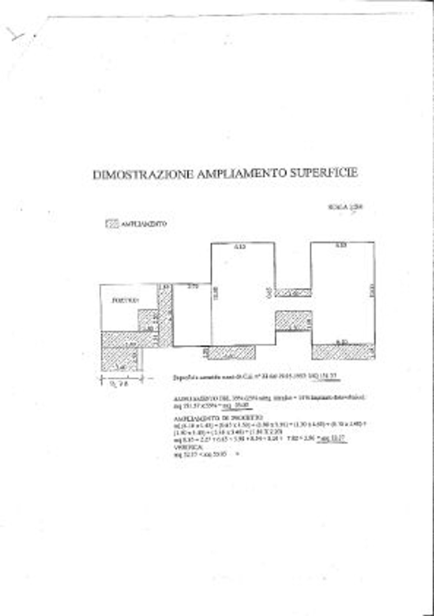 planimetria - Rustico delle Querce, Campagnano di Roma - planimetria 1