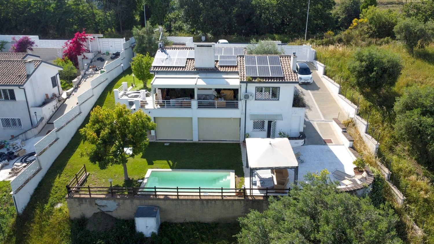 planimetria - Villa delle Spinareta, Formello - planimetria 1