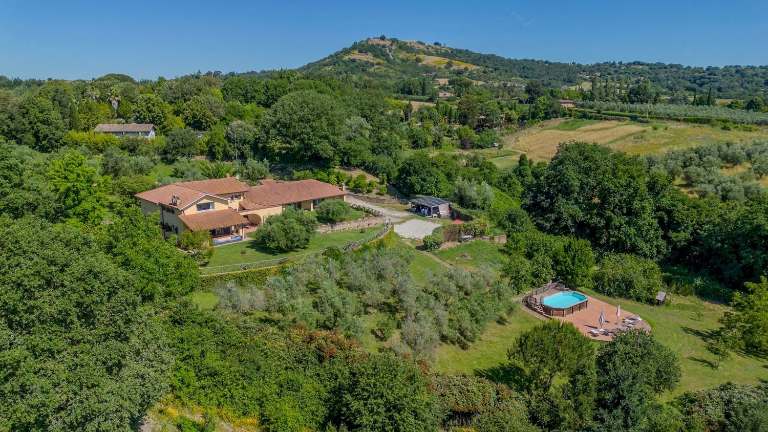 vista - Villa delle Piane di Formello, Campagnano di Roma - foto 2