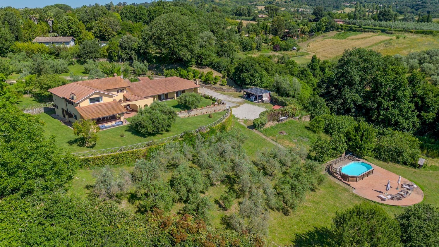 vista - Villa delle Piane di Formello, Campagnano di Roma - foto 3