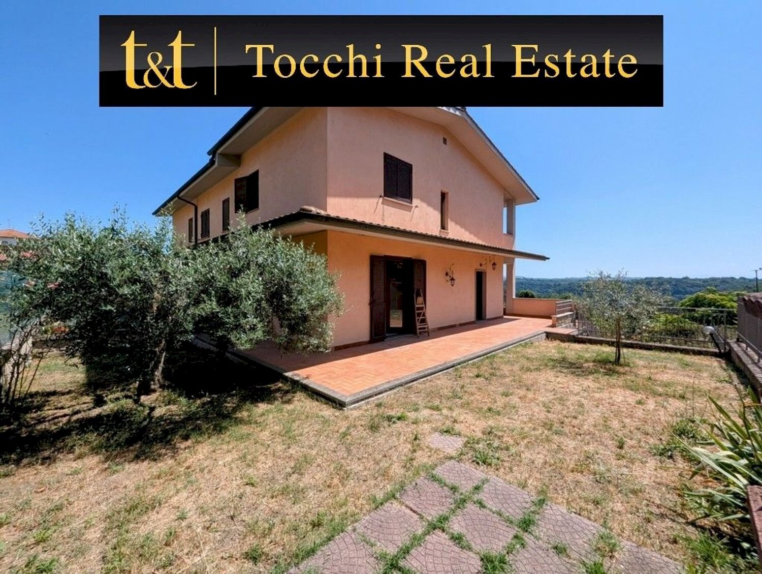 facciata - Casa semi indipendente di Piazza Fontana, Mazzano Romano - foto 1