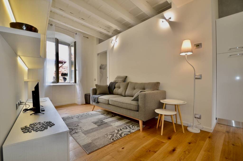 Salone - Two-room apartment piazza Pontida, Bergamo - photo 2