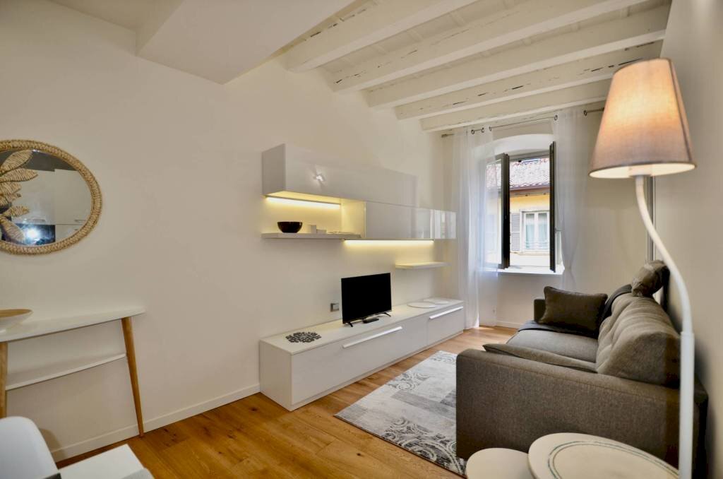 Salone - Two-room apartment piazza Pontida, Bergamo - photo 3