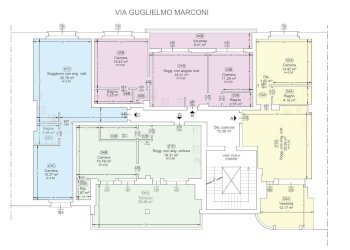 Trilocale Via Guglielmo Marconi, 16, Bologna - foto 15