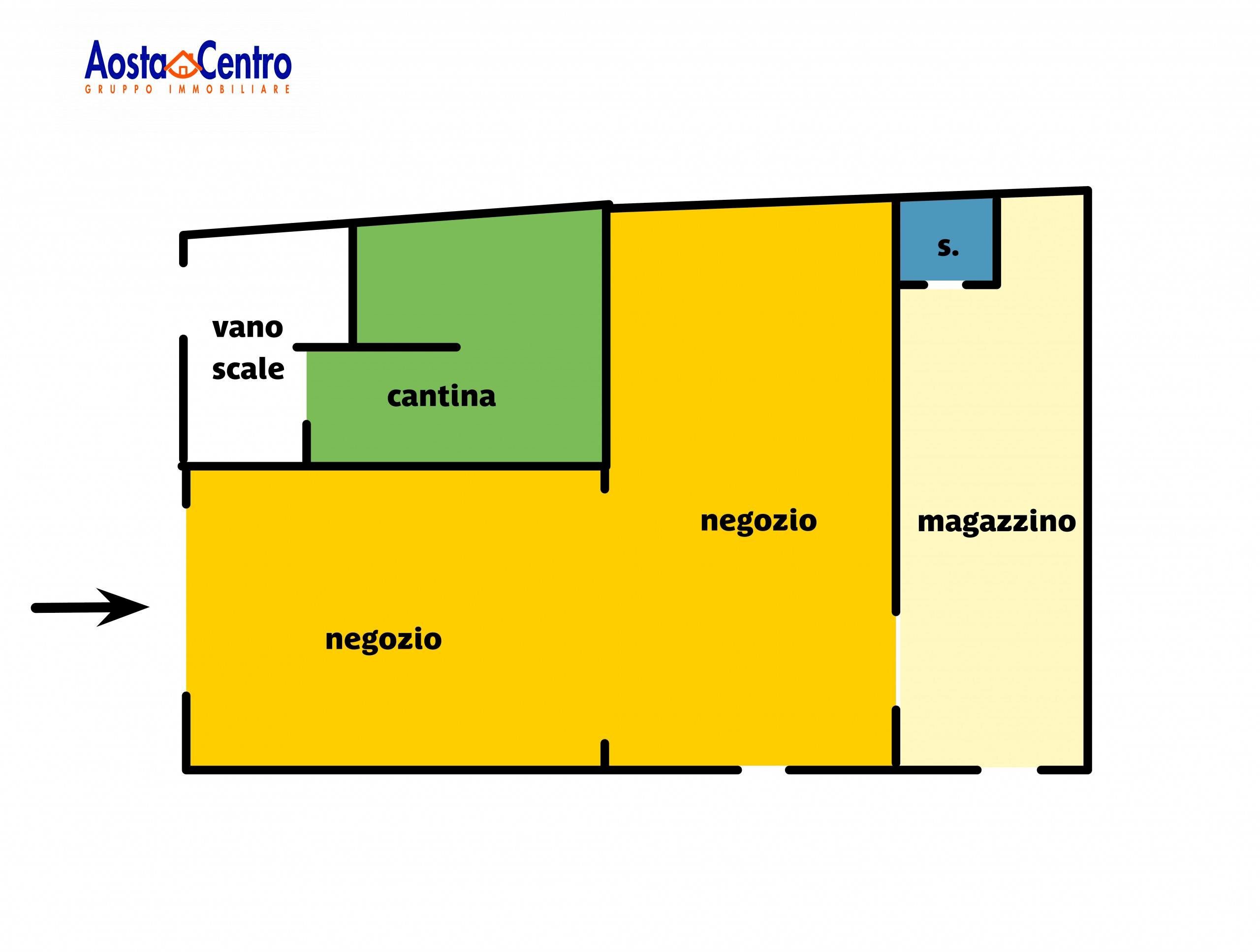 Foto 19 - Attività Commerciale Via Serafino Maria Rapallo
 
20, Arenzano - planimetria 1