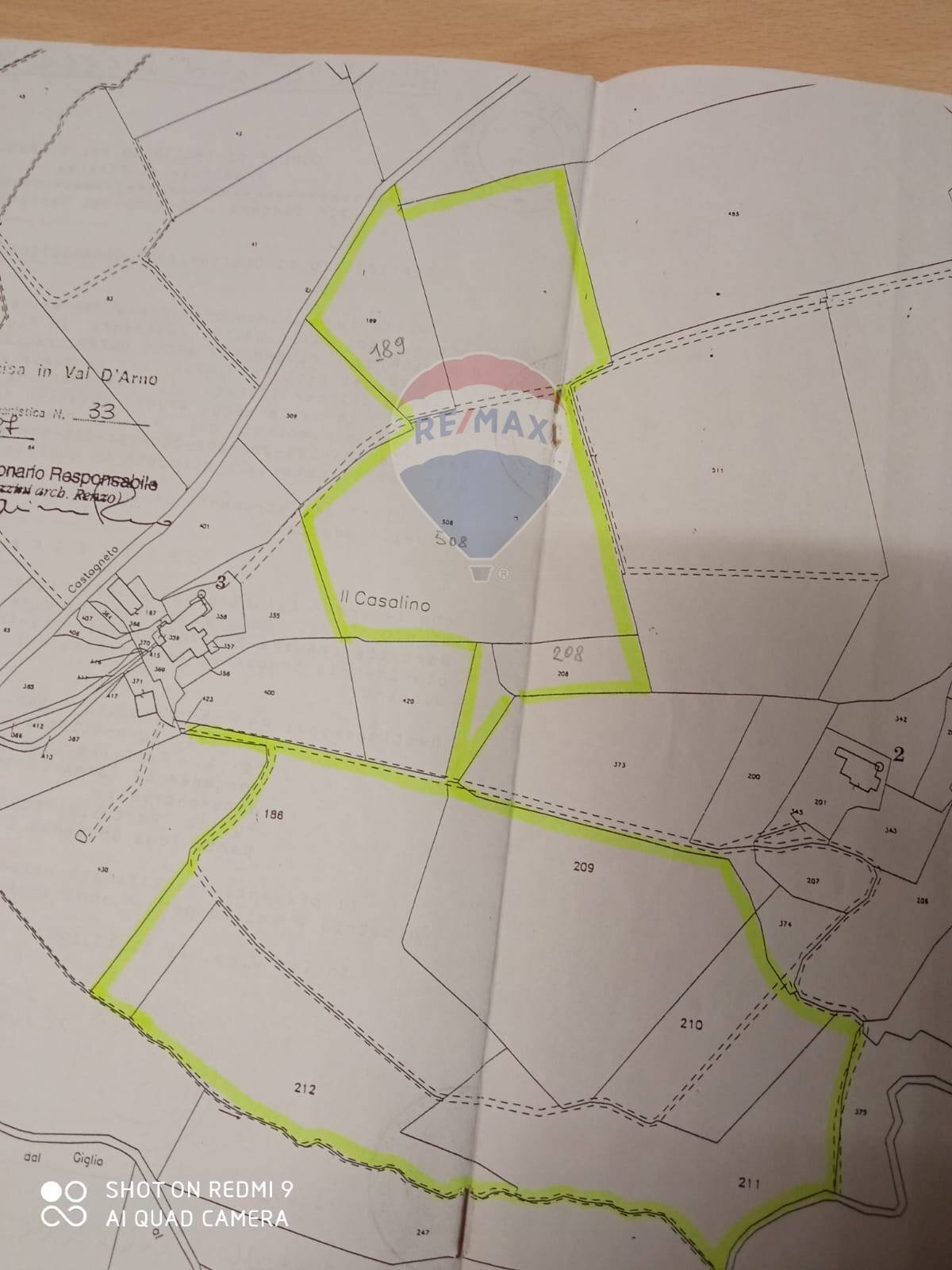 Pianta 2D - Terreno agricolo Località il Casalino loppiano
 
snc, Figline e Incisa Valdarno - planimetria 1