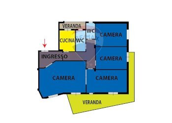 Pianta 2D - Appartamento Via Manzoni
 
216, Napoli - foto 21